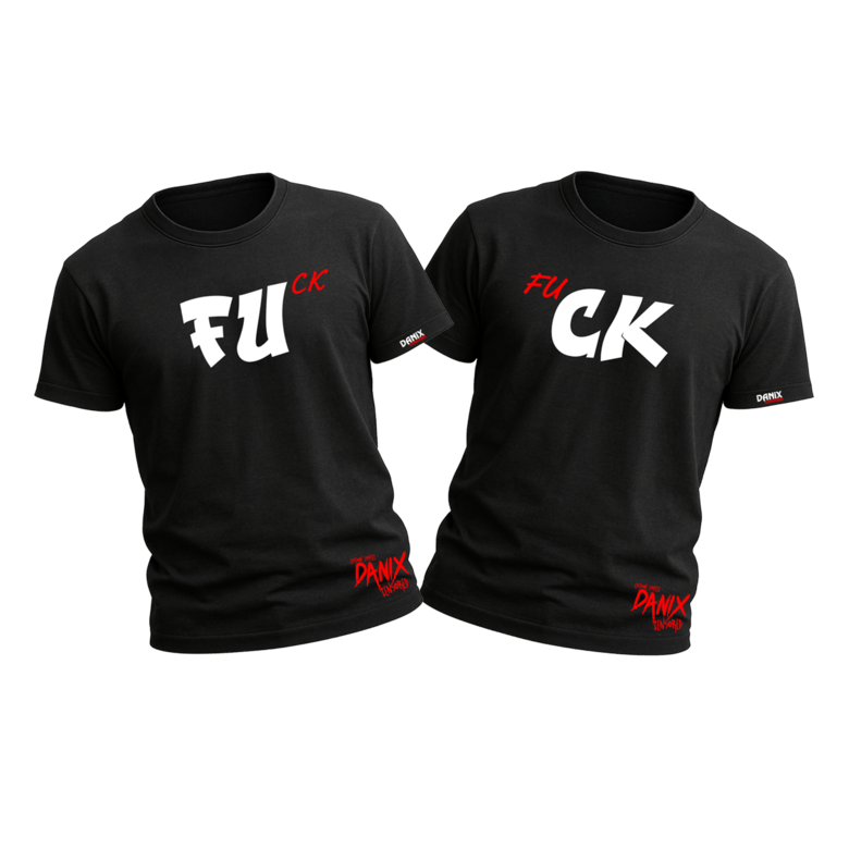 Tshirt DUO FUCK (x2) [DANIX CENSORED]